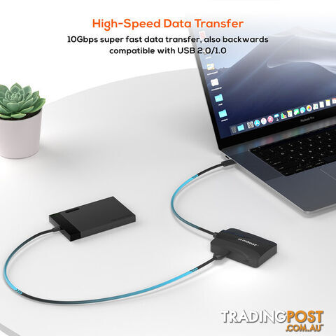 UCH32 4 PORT 10GBPS USB-C 3.2 GEN2 HUB 2 USB-A 2 USB-C - photo 3 of 7