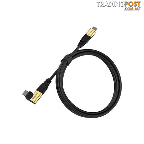 LC7922 1.8M USB-C 100W PD CHARGING LEAD RIGHT ANGLE USB3.2 GEN1
