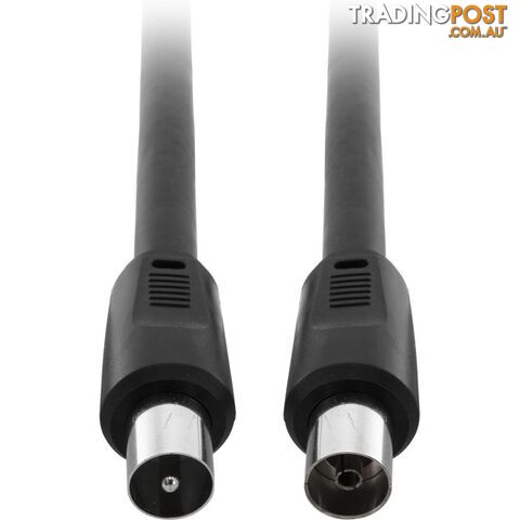 AFLMFB 1.5M RG59 EXTENSION LEAD PAL PLUG TO PAL SOCKET - BLACK - photo 1 of 1