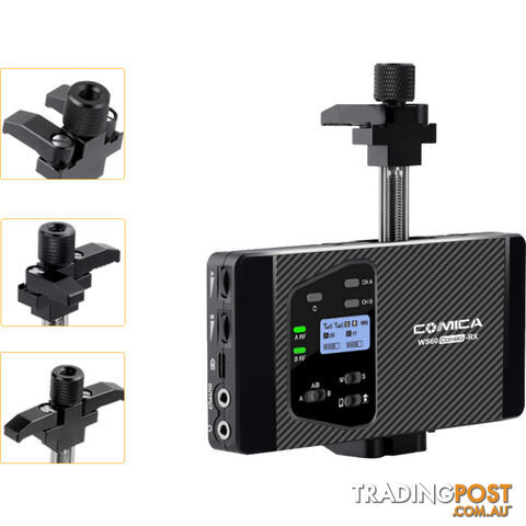 WS60COMBO UHF WIRELESS MICROPHONE DUAL TRANSMITTER AND RECEIVER - photo 5 of 11
