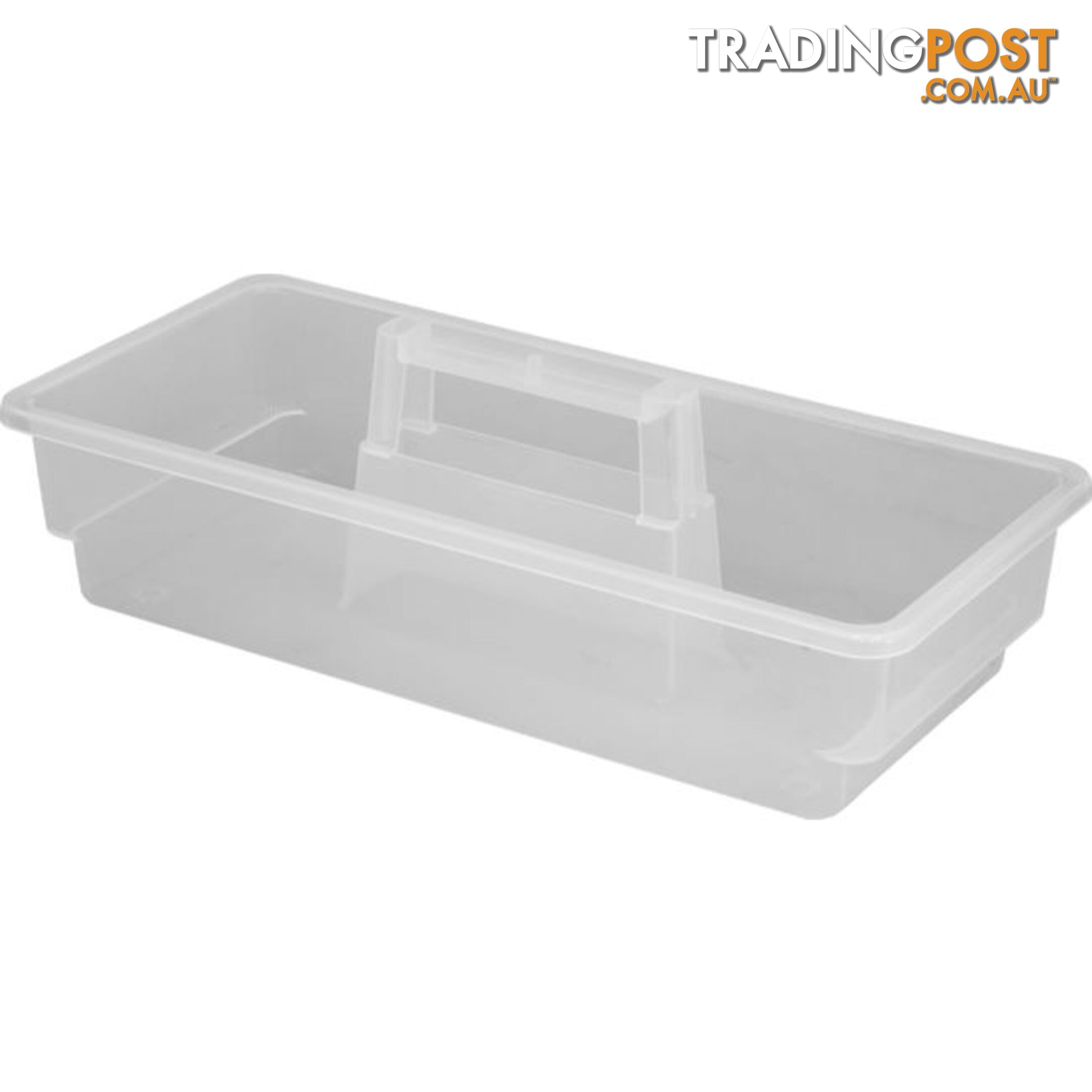 1H007 CLEAR PLASTIC CARRY CADDY MEDIUM FISCHER