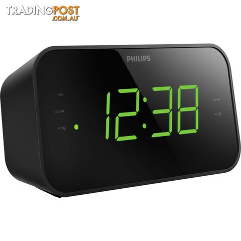 TAR3306 LARGE DISPLAY CLOCK RADIO FM PHILIPS - photo 3 of 4