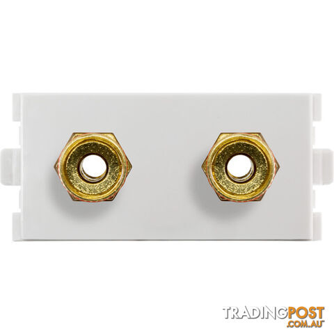MWI13SPK 1X SPEAKER MODULE FOR MW13FR 2 X BANANA SOCKETS