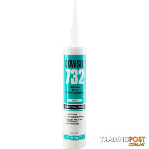 S732WH310 310ML SILASTIC SILICON - WHITE 732 DOW CORNING MULTI SEALANT