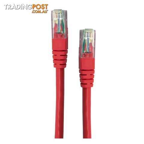LC6628R 0.5M CAT6 RED PATCH LEAD