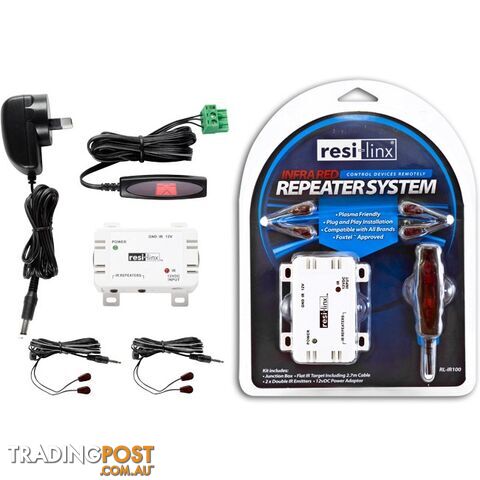 RLIR100 IR REPEATER SYSTEM RESI-LINX FOXTEL APPROVED