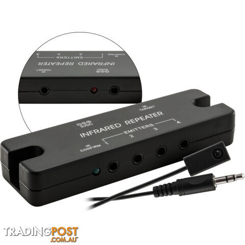 PRO1326 COMPACT IR REPEATER KIT FOXTEL IQ COMPATIBLE