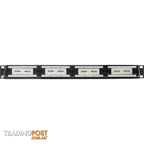 PP24 24 PORT CAT5E PATCH PANEL TE TECH - photo 2 of 3