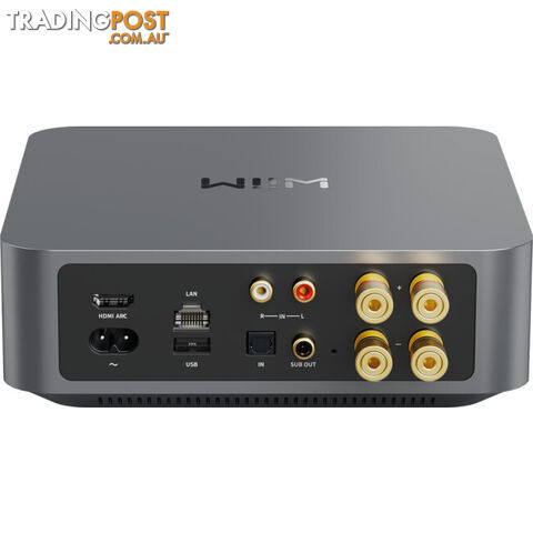 WIIMAMPG INTEGRATED STREAMING AMPLIFIER ALL IN ONE NETWORK STREAMER - SPACE GRAY - photo 2 of 12