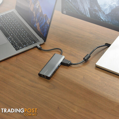 UCD01 USB TYPE-C TO HDMI USB LAN SD MBEAT - photo 4 of 5