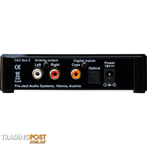 DACBOXE DIGITAL TO ANALOG CONVERTER OPTICAL / CO-AXIAL INPUTS - 24/192KHZ - photo 2 of 2