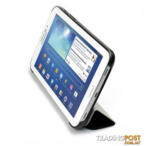 T3-7CASBLK GALAXY TAB3 7" SLIM CASE BLACK ULTRA THIN TRI-FOLD MBEAT - photo 2 of 10