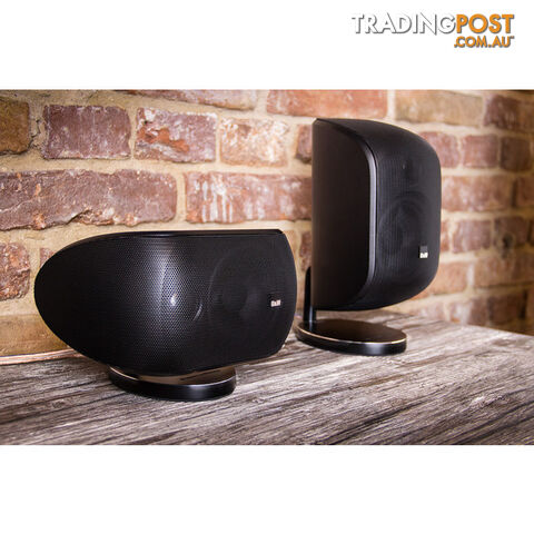 M1B MINI HOME THEATRE SPEAKER BLACK BOOK SHELF SPEAKER B&W - photo 3 of 4