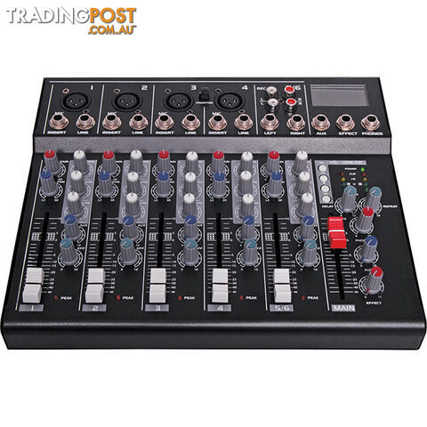 A2651 6CH MIXER WITH USB / SD