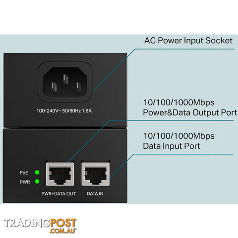 TLPOE170S POE++ LINE INJECTOR - photo 5 of 8