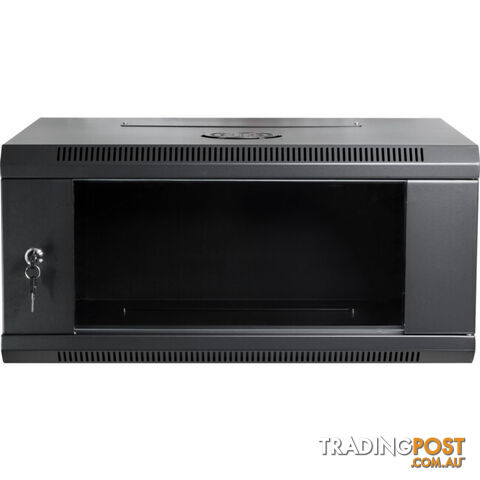 WMC4U30 4RU WALL MOUNT CABINET 600X300MM HEIGHT 280MM FRONT GLASS DOOR - photo 2 of 7