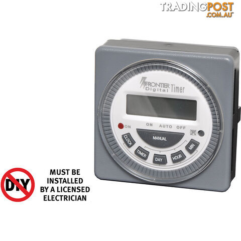 S0051 8 PROGRAM DIGITAL TIMER MODULE 240V TM-619-2 - photo 2 of 3