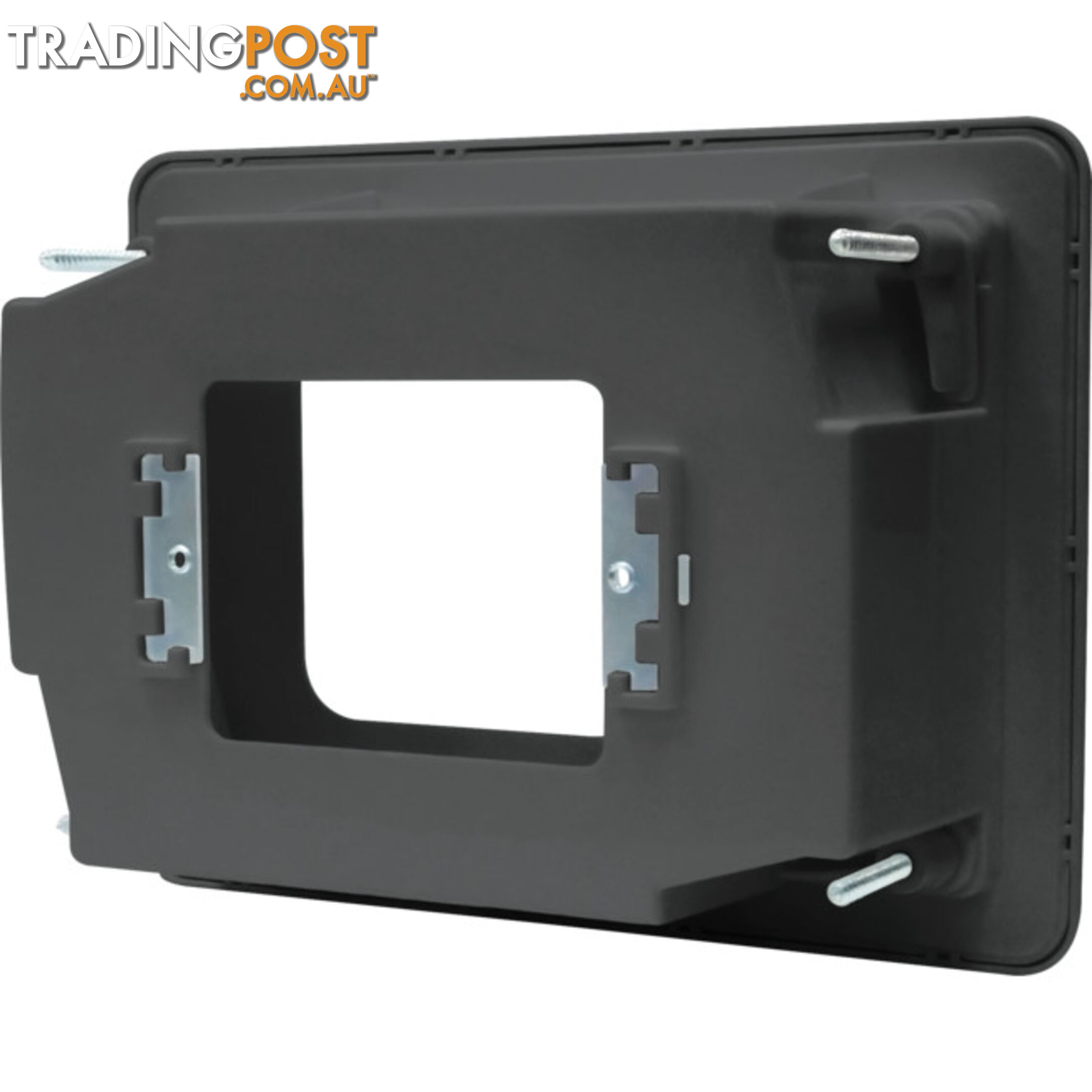 04MM-RP03 RECESSED WALL POINT WITH CABLE MANAGEMENT SYSTEM BLACK