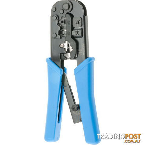 HTN5684R 7.5" 191MM RJ45 CRIMPING TOOL WITH RATCHET STRIPPING CUTTING