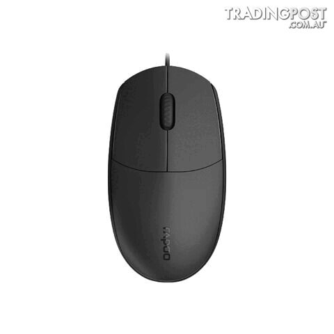 N100BK WIRED OPTICAL MOUSE 1600DPI BLACK - RAPOO - photo 2 of 2