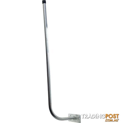 CFM4G 1.4M CURVED FASCIA MAST GALVANISED HILLS