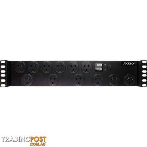 RAC1200 19" RACK MOUNT 12WAY POWER BOARD JACKSON+