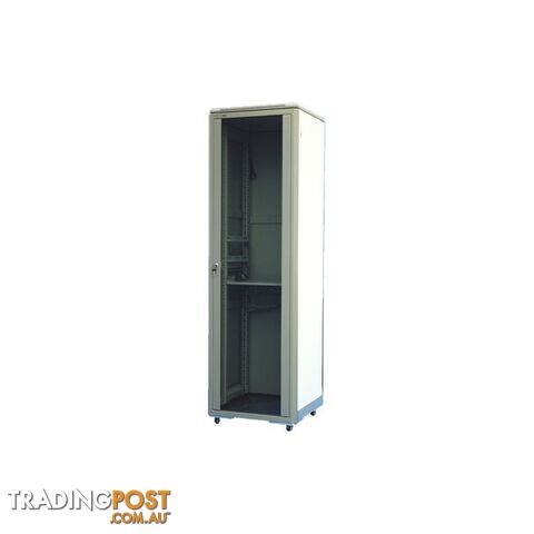 CABTE6818BK 19" 18RU RACK MOUNT FLOOR STAND CABINET 600 X 800 DEEP - photo 1 of 1