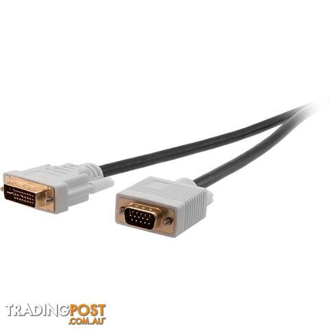LC1650 2M DVI PLUG TO VGA PLUG LEAD