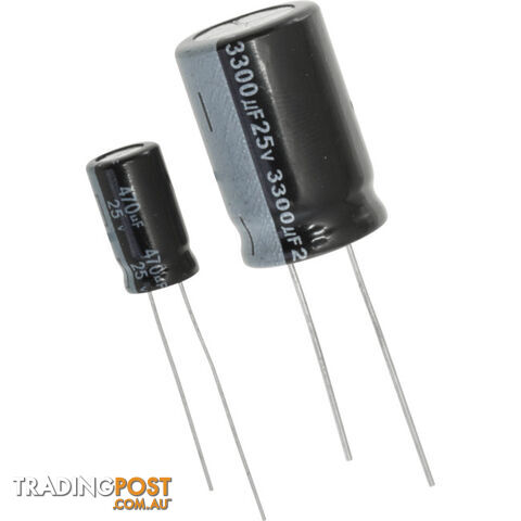 RB4.7-350 4.7MF 350V RB RADIAL CAPACITOR 105DEGREE RATING - photo 1 of 1