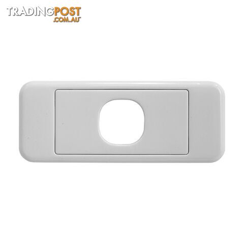 PK4576 1 GANG ARCHITRAVE PLATE SUITS CLIPSAL