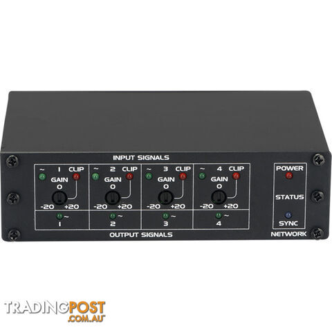 DIC4E43A 4CH DANTE ANALOGUE CONVERTER