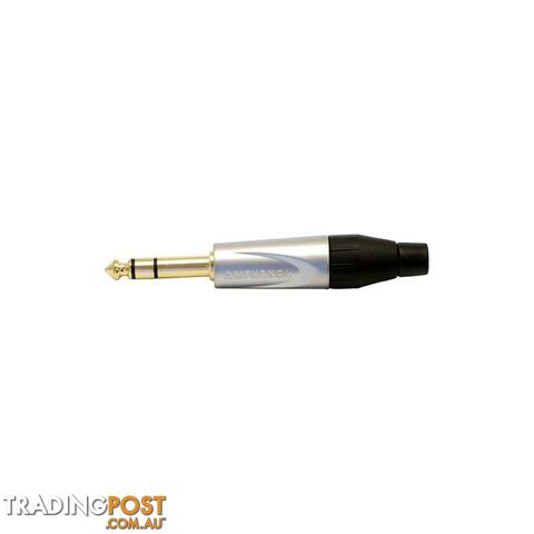 PD1455 6.3MM PRO STEREO PHONO PLUG GOLD AMPHENOL