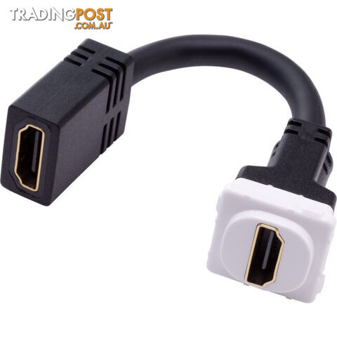 PK4706 FLEXIBLE HDMI TO HDMI INSERT SUIT CLIPSAL PLATE 05BC6T