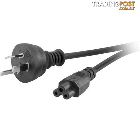 CLPC52 2M CLOVER LEAF POWER LEAD IEC-C5 APPLIANCE LEAD