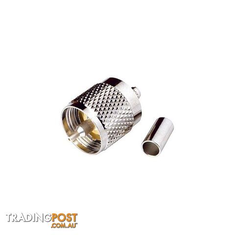 PG1634 UHF RG58U CRIMP PLUG SUITS RG58U PL259