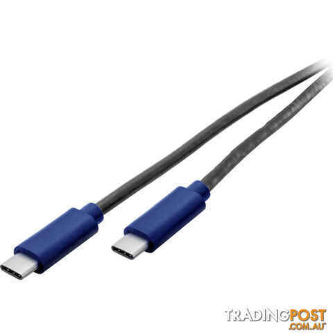 LC7962 1M 10GBPS USB TYPE C LEAD PLUG TO PLUG 16PIN CONNECTED