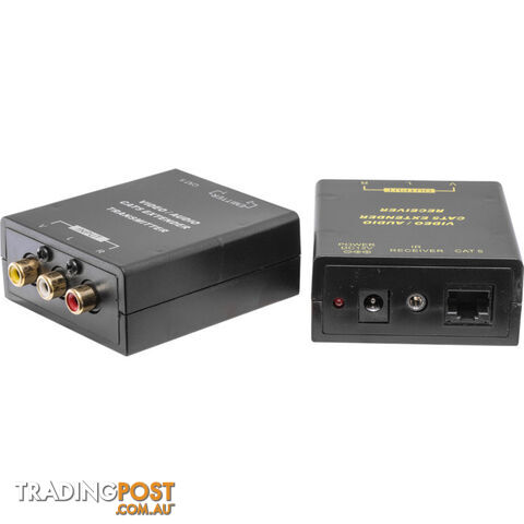 PRO1211 COMPOSITE VIDEO CAT5 EXTENDER STEREO AUDIO WITH IR BALUN
