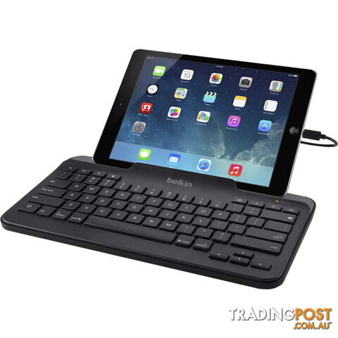 B2B130 IPAD KEYBOARD WITH STAND BLACK