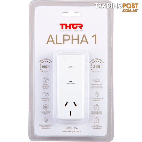 A1A ALPHA SINGLE OUTLET FORWARD FACING - THOR - photo 4 of 4