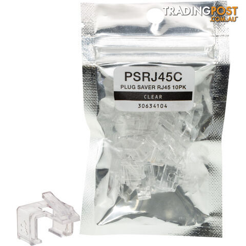 PSRJ45C PLUG SAVER RJ45 10PK CLEAR