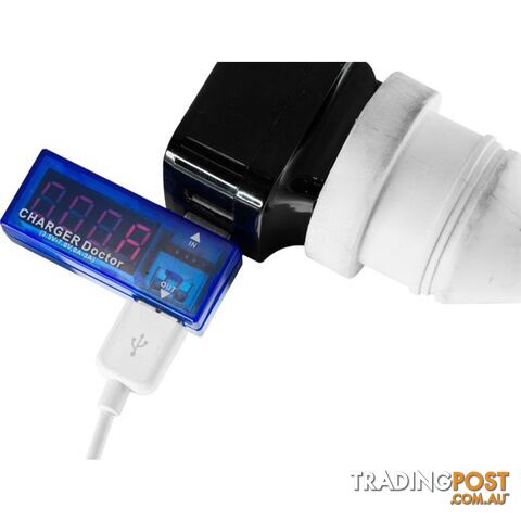 CVT201 USB CURRENT VOLTAGE METER 3.5V-7V 0-3A TESTER CHARGE DOC - photo 3 of 4