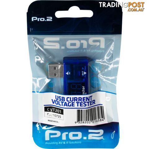 CVT201 USB CURRENT VOLTAGE METER 3.5V-7V 0-3A TESTER CHARGE DOC - photo 4 of 4