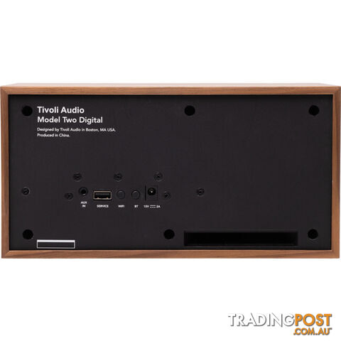 M2DGOLD MODEL TWO DIGITAL WIFI & BLUETOOTH SPEAKER WALNUT / GOLD - photo 4 of 5