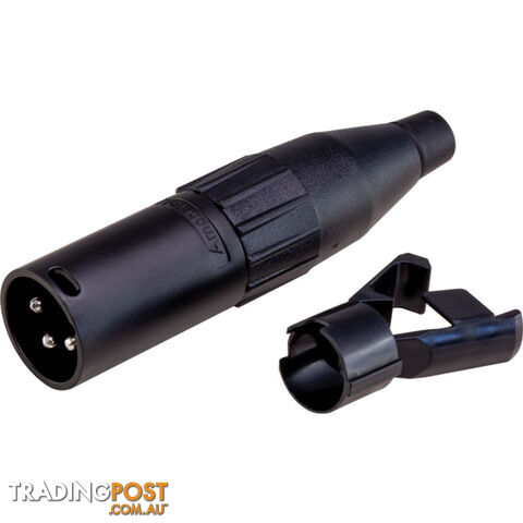 PD5304 3 PIN XLR LINE PLUG ( AC3MB ) METAL BLACK