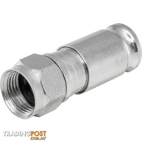 PR1014 'F' COMPRESSION RG6QUAD PLUG NO INNER LINER TYPE