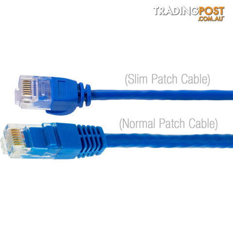 LC6SL0300YL 3M SLIM CAT6 PATCH LEAD YELLOW ULTRA THIN - photo 2 of 3