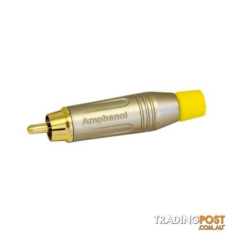 PD2965 RCA PLUG AMPHENOL YELLOW