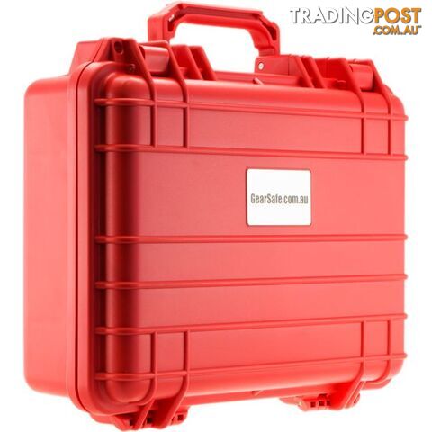 GS016R RED 430 X 380 X 154 PROTECTIVE CASE WITH FOAM GEARSAFE