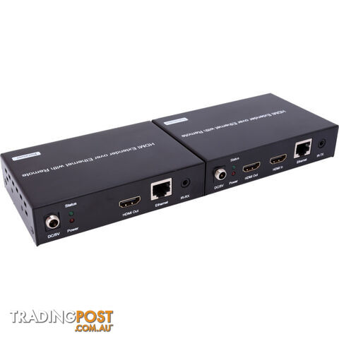 HDMIIPPRO HDMI OVER IP EXTENDER WITH POE 120M REMOTE IR H.264 - photo 3 of 10