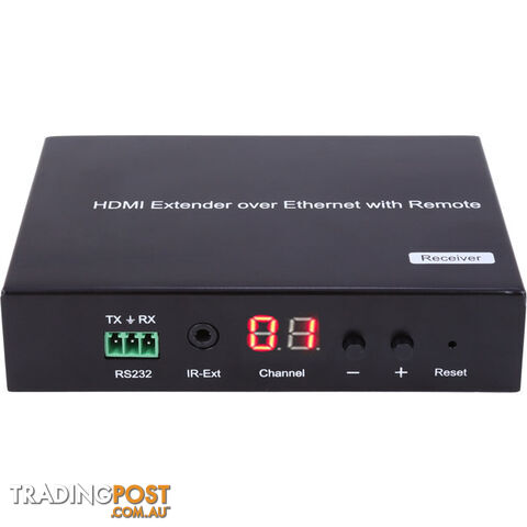 HDMIIPPRO HDMI OVER IP EXTENDER WITH POE 120M REMOTE IR H.264 - photo 4 of 10